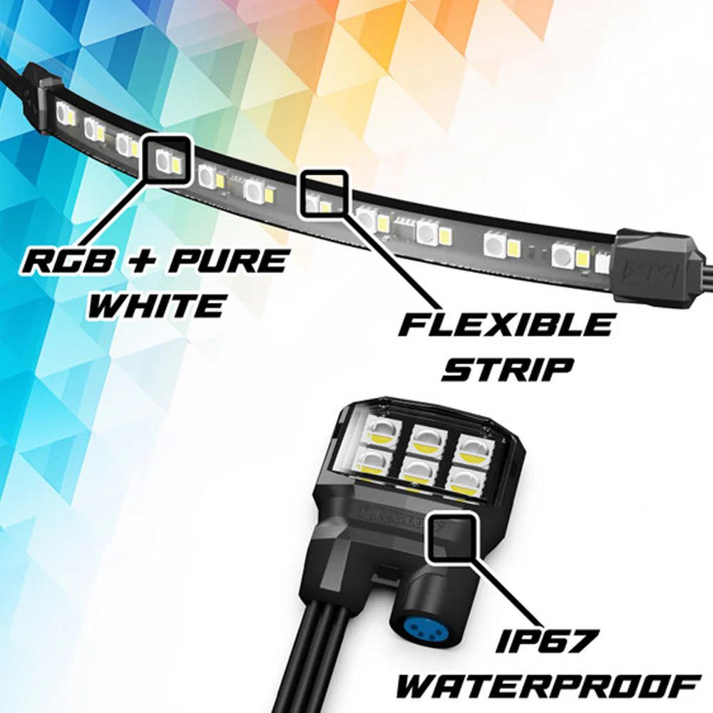 Eight Piece XKMax Motorcycle Engine Light Kit - Image 3