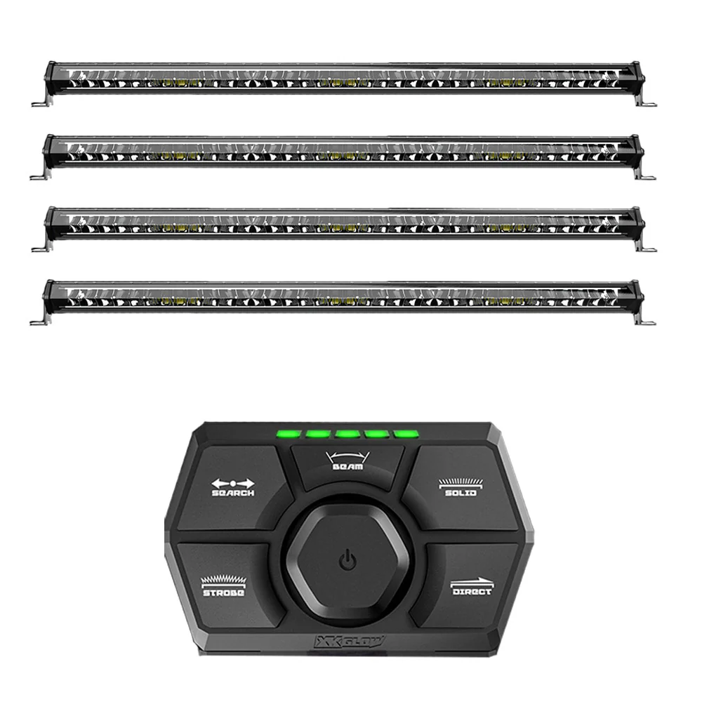 XKGlow 52" 4-Piece SAR 360 Degree Search and Rescue Light Bar System