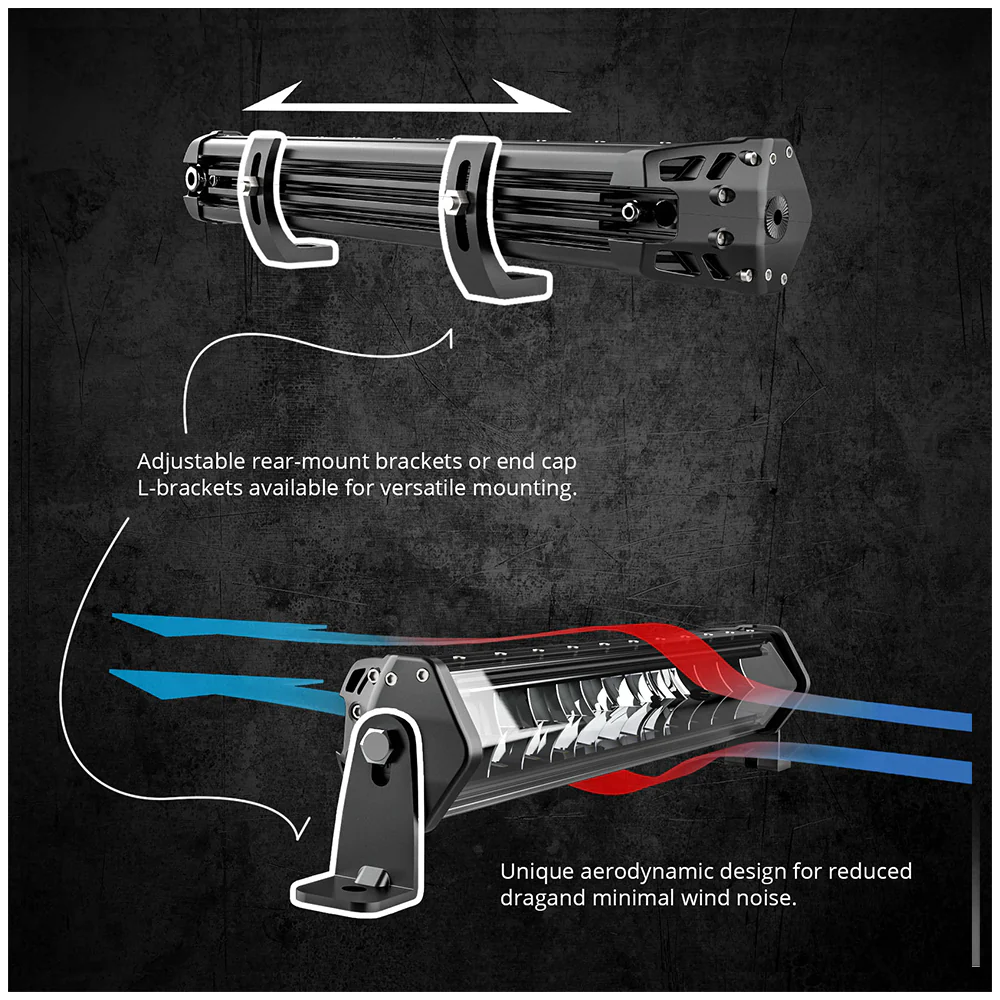 XKGlow 52" 4-Piece SAR 360 Degree Search and Rescue Light Bar System - Image 4