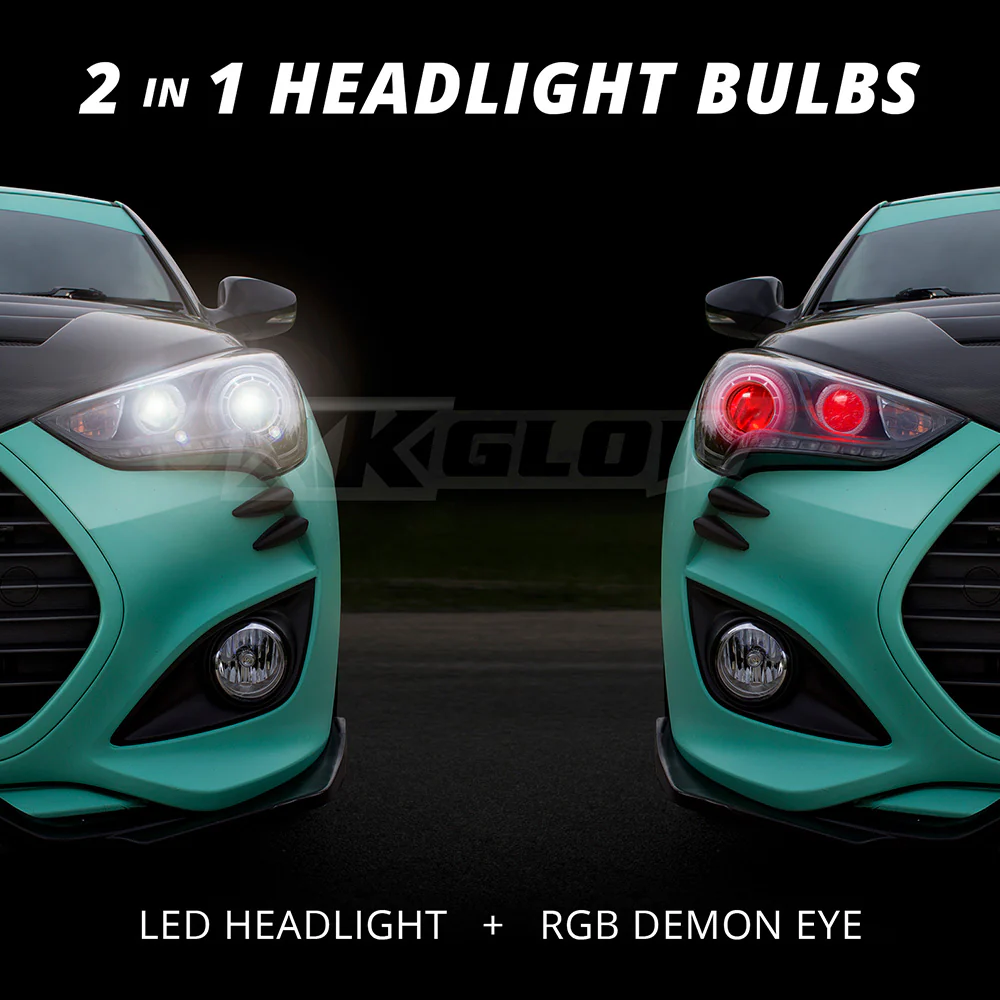 XKGlow Demon Eye H11 LED Headlight Bulbs (PR) - Image 5