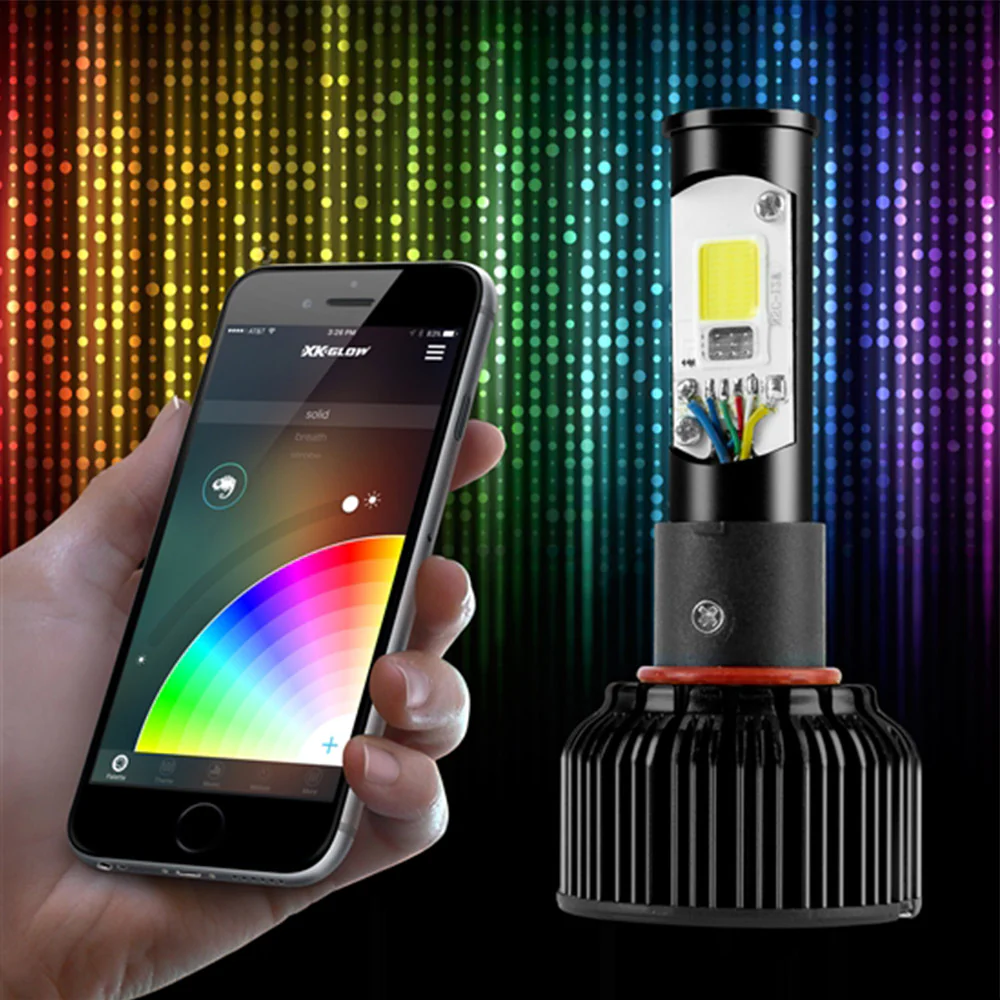 XKGlow Demon Eye H7 LED Headlight Bulbs (PR)