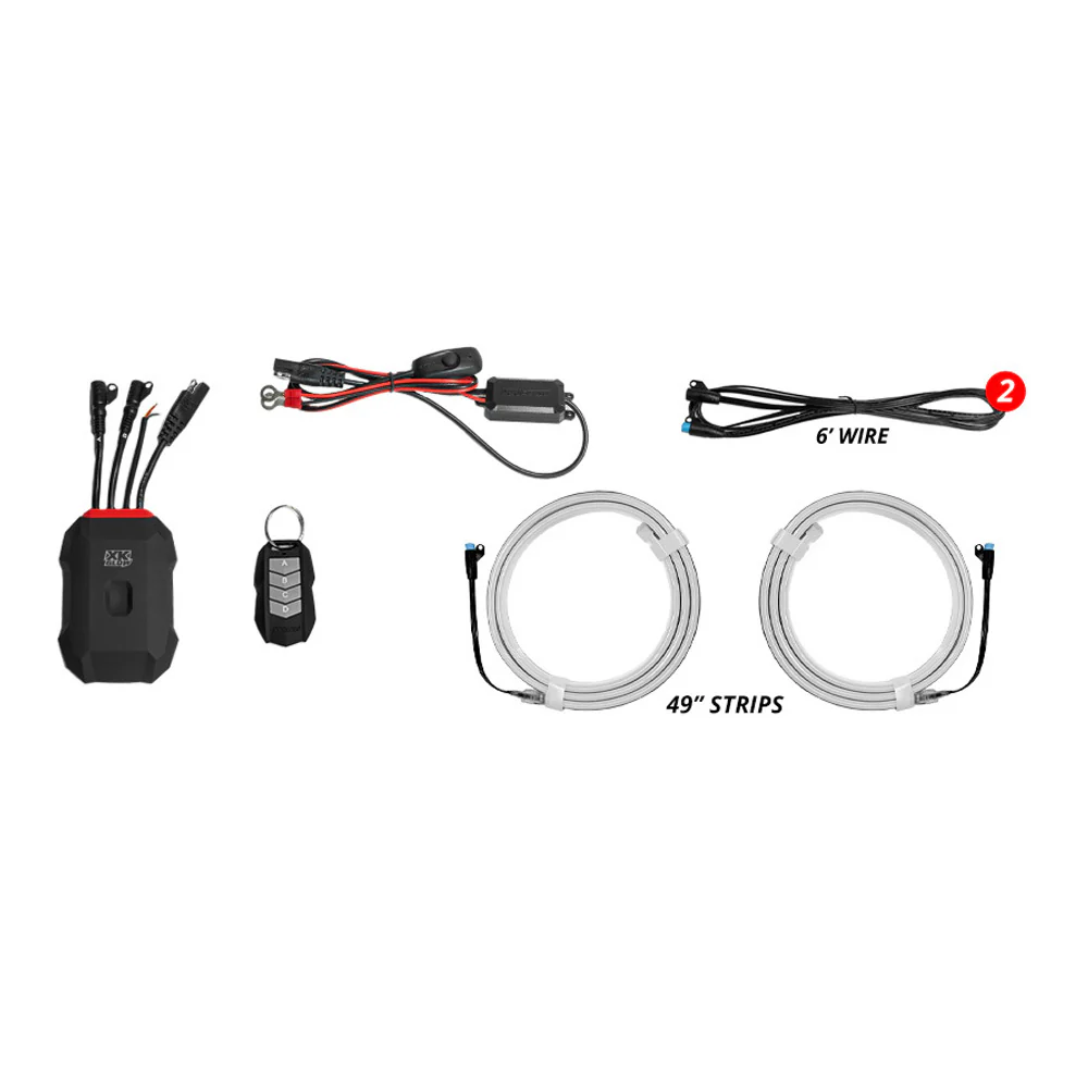 XKMax 49" Hood and Door Panel LED Light Strip - Image 2