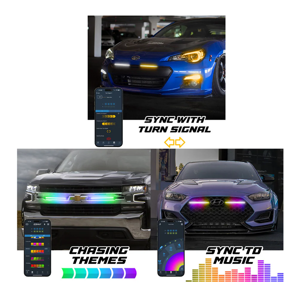 XKMax LED Grill Light Bar Strip - Image 2