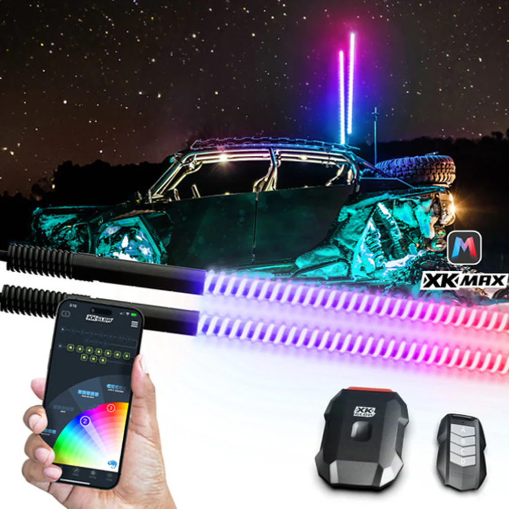 XKMax Two Piece 32" LED Whip Kit