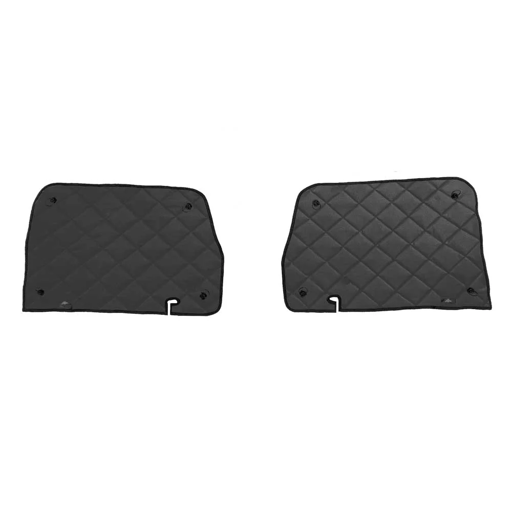 ZenEclipse 1999 and Older International 9100, 9200, 9300, 9400, 9900 Black Door Window Cover Set