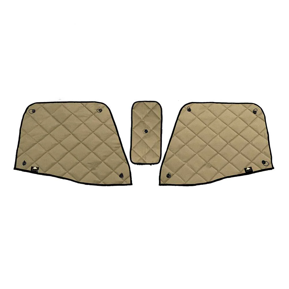 ZenEclipse 2000+ International 9100, 9200, 9400, 9900 Tan Door Window Cover Set with Peeper