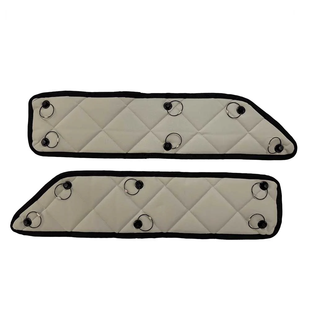 ZenEclipse Blackout KW 72" Sleeper Upper Bunk Slider with Daylite Door Tan Window Covers