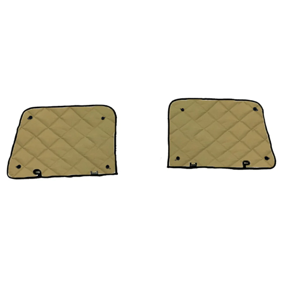 ZenEclipse Freightliner Cabover Tan Door Window Set