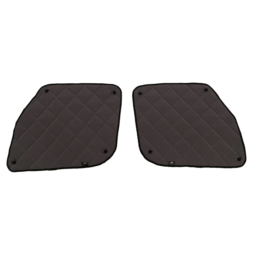 ZenEclipse Freightliner Cascadia 2007-2017 Black Door Window Sets