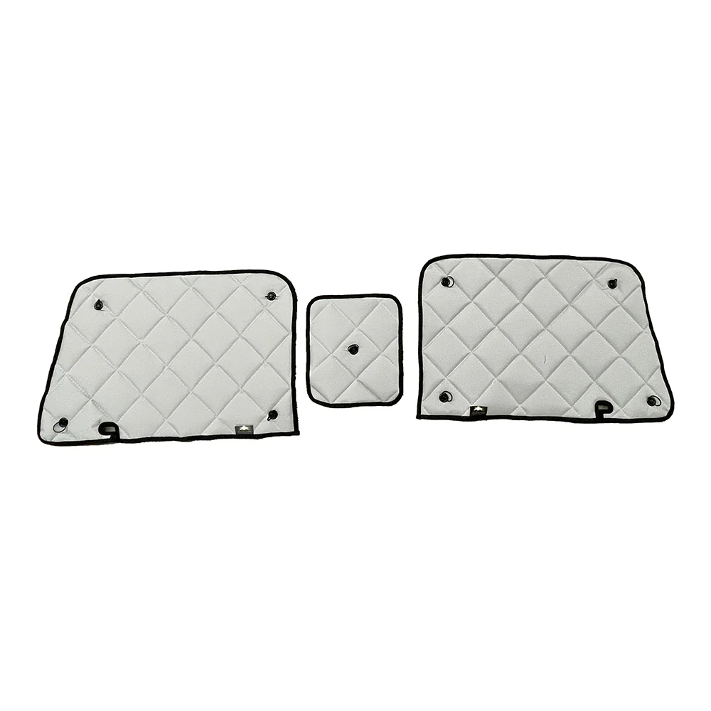 ZenEclipse Freightliner Classic, FLD Gray 3pc Door Window Set