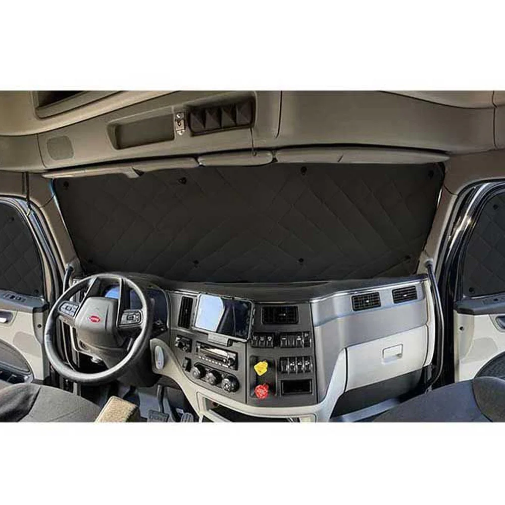 ZenEclipse Freightliner Coronado Black Windshield Cover - Image 2
