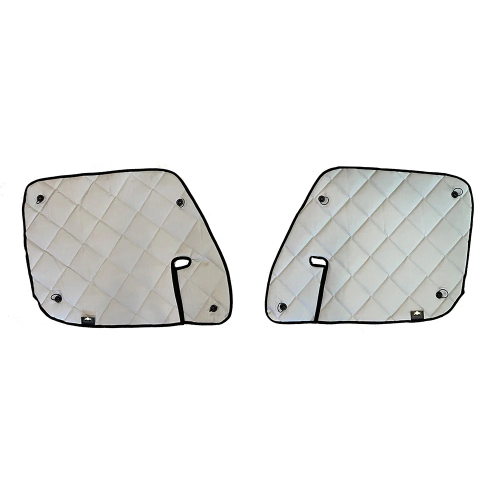 ZenEclipse Freightliner M2 Gray Door Vent Window Set
