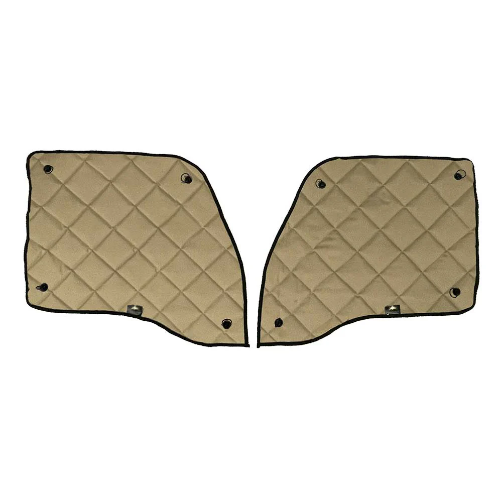 ZenEclipse International LT, RH, 1925 and Lonestar Door Tan Window Cover Set