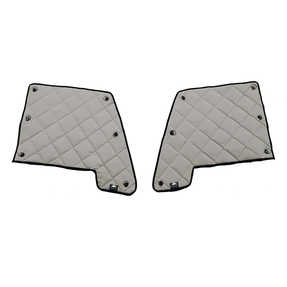 ZenEclipse International Prostar and Lonestar Gray Door Window Cover Set