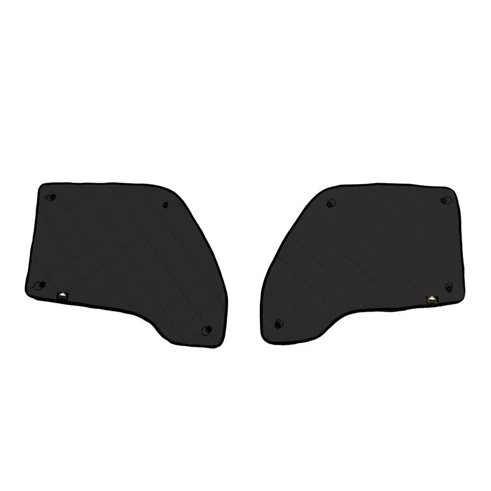 ZenEclipse KW T700, T2000, PB 387, 587 Black Door Window Set