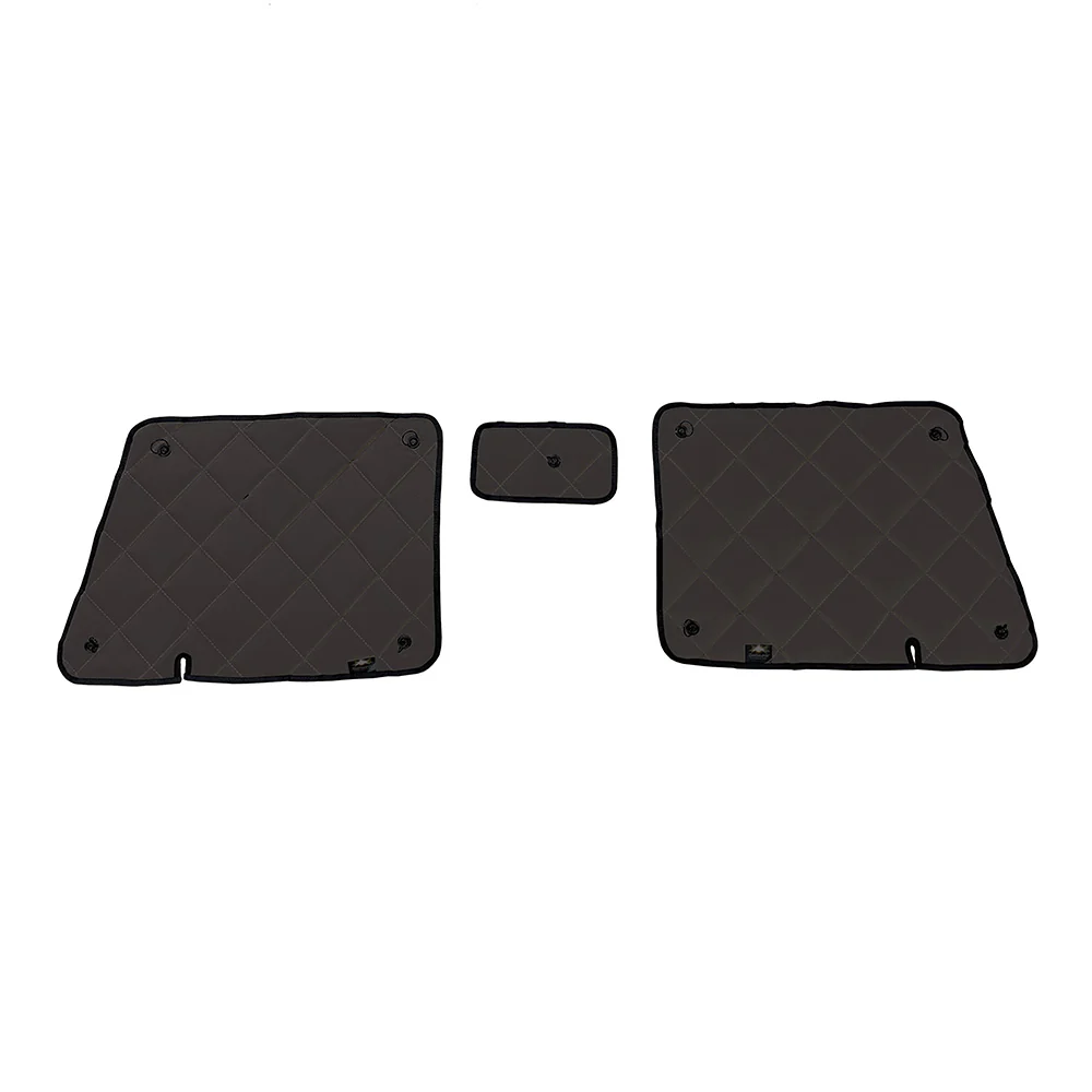 ZenEclipse Mack Black Door Window and Peeper Set