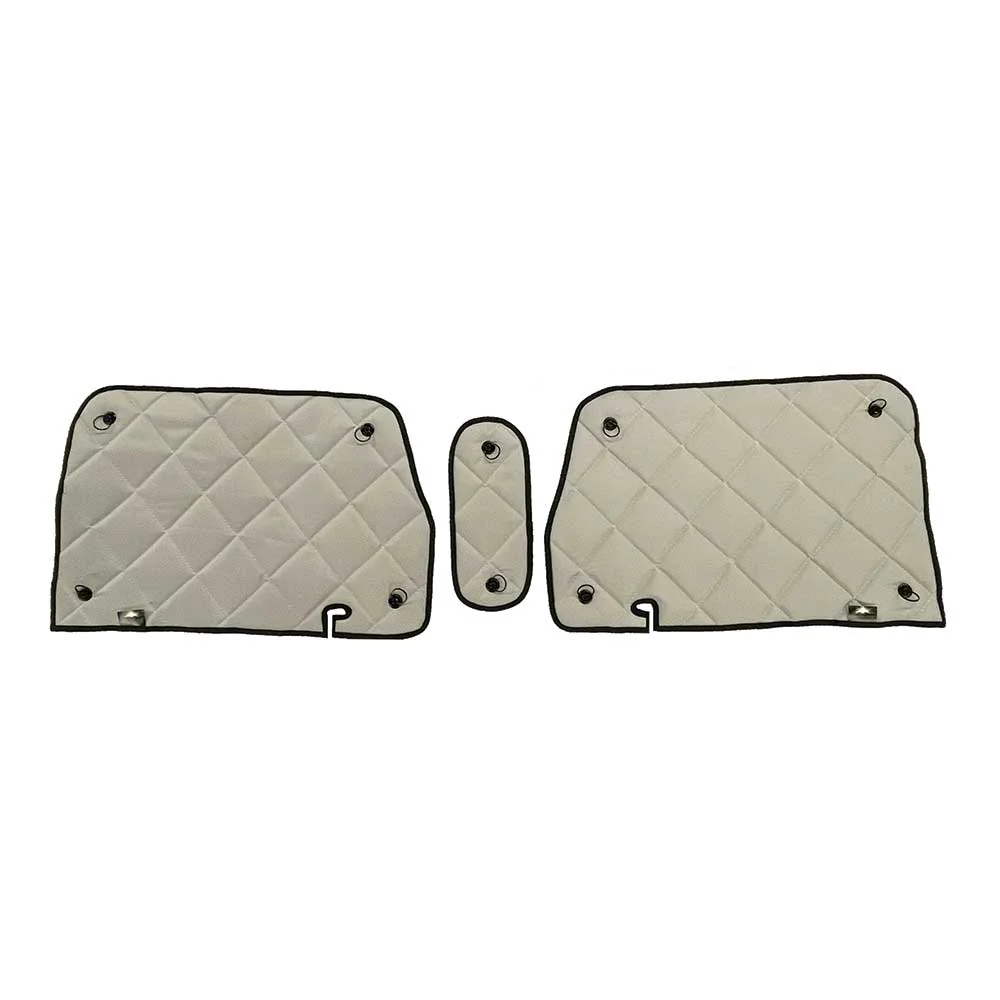 ZenEclipse Peterbilt Gray Door Window Set with Peeper