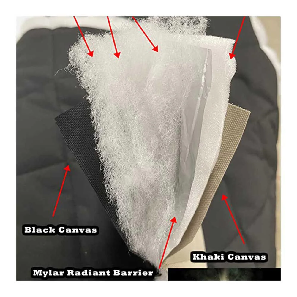 ZenEclipse Western Star Black Windshield Cover 1997 and newer - Image 3