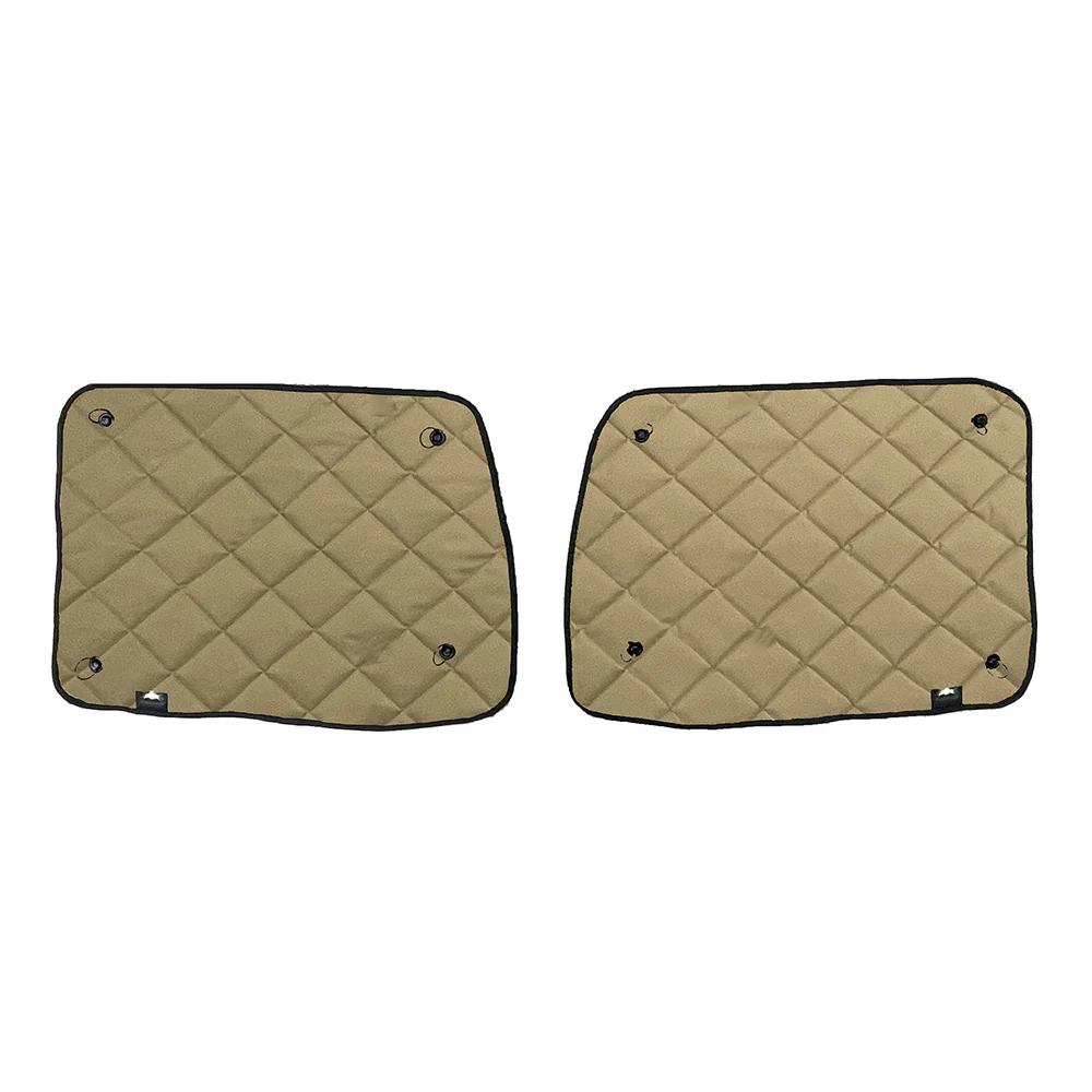 ZenEclipse Western Star Tan Door Window Cover Set