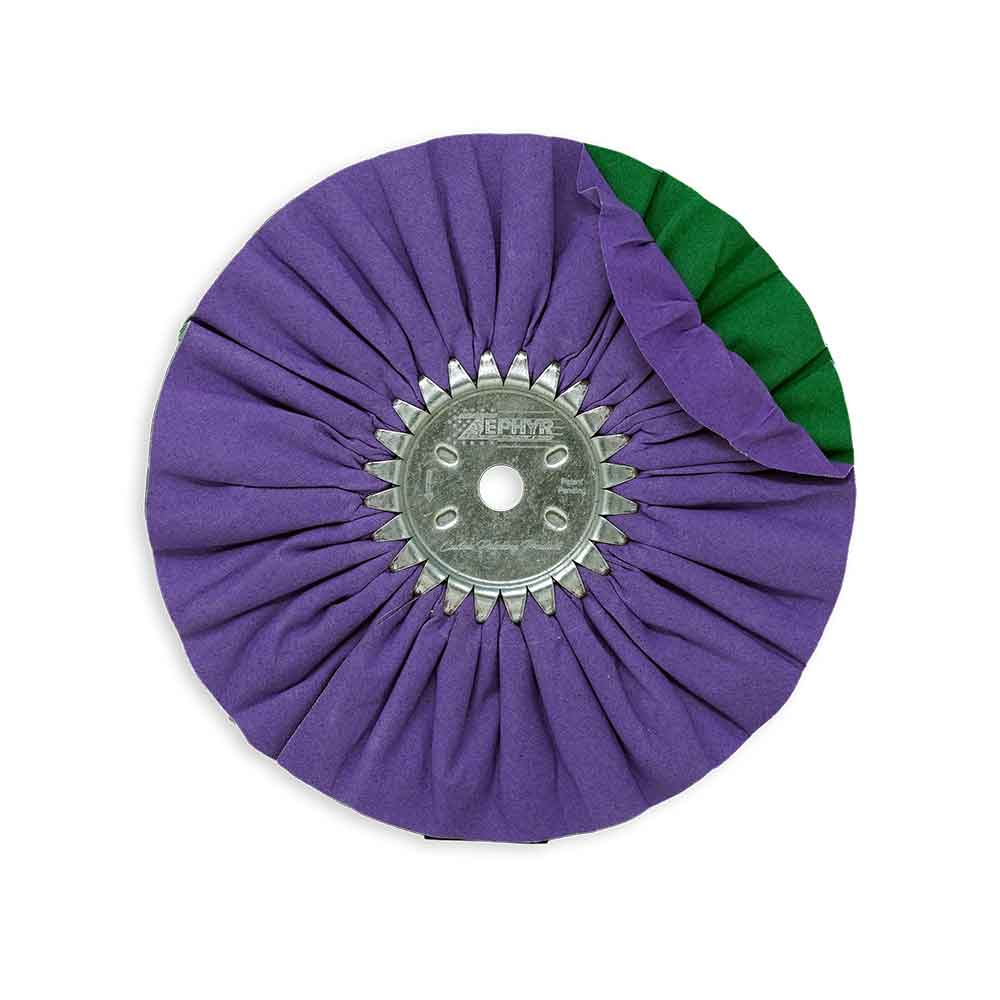 Zephyr 8" Smooth Cut Airway Buffing Wheel - Image 2